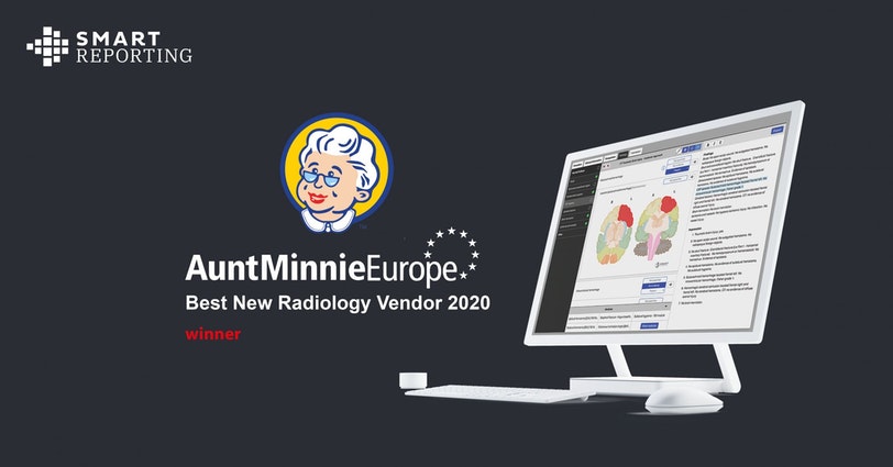 Smart Reporting reçoit le prix EuroMinnie 2020 du „Meilleur Nouveau Fournisseur en Radiologie“